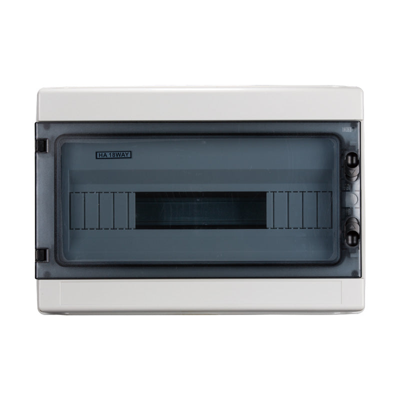 Cofret plastic, HA-18 module, aplicat, IP65