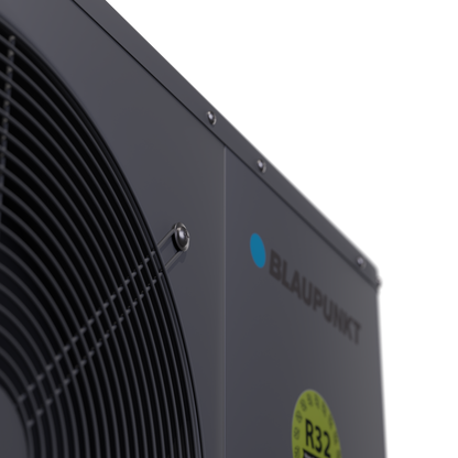 Pompa de caldura 6 KW aer-apa pentru incalzire si racire BLAUPUNKT BLP06P1V2MR32 MONOBLOC, Inverter R32 ERP A+++, compresor Panasonic, MONOFAZAT